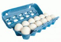 OVO BRANCO EXTRA GRANDE BANDEJA C/12